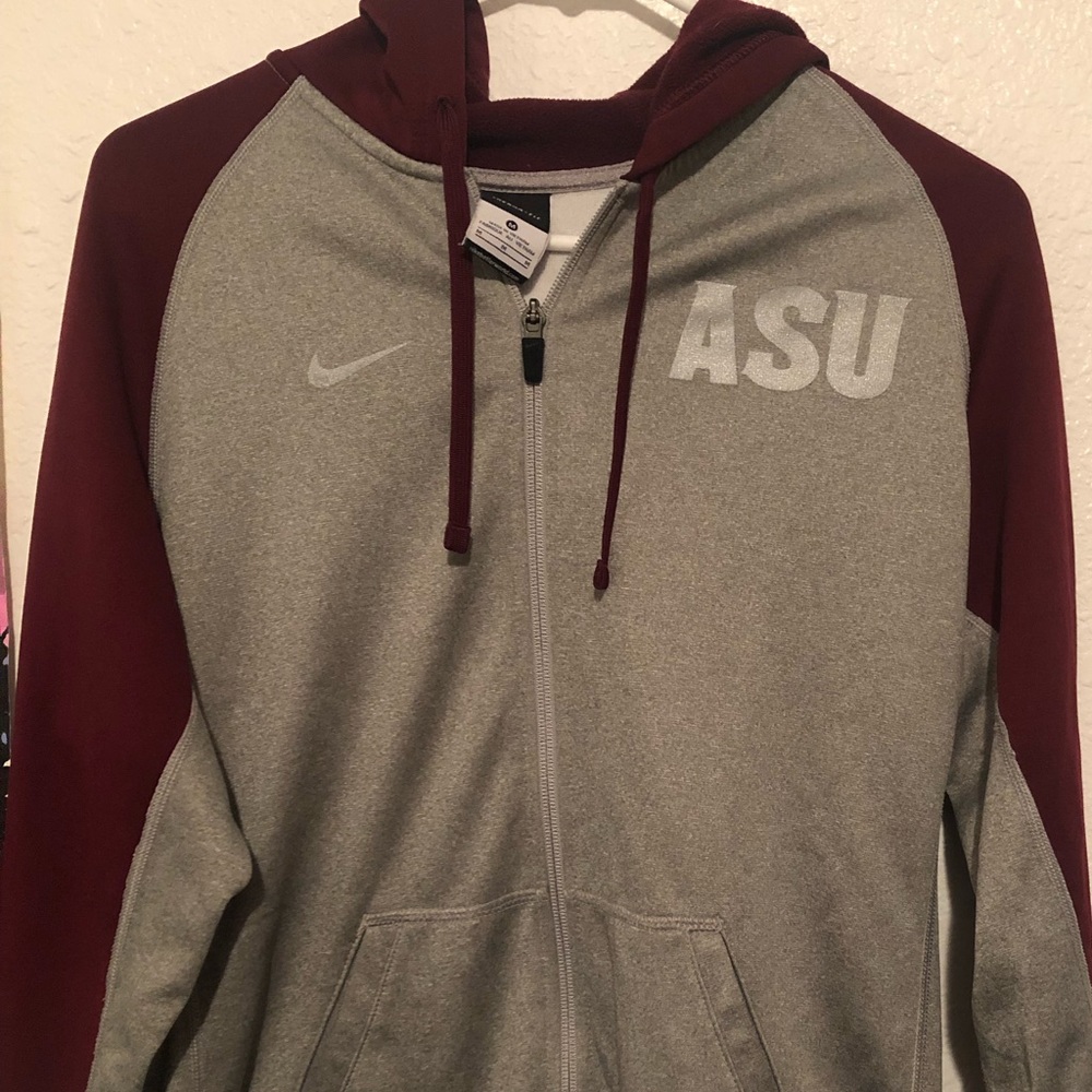 ASU Zip Up Hoodie (womens)